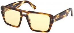 Gafas de Sol - Tom Ford - REDFORD FT1153 - 52E  STRIPED BROWN // BROWN PHOTOCHROMATIC