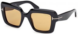 Gafas de Sol - Tom Ford - ESME FT1157 - 01E  SHINY BLACK // LIGHT BROWN