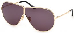 Gafas de Sol - Tom Ford - KEATING FT1158 - 30A  SHINY GOLD // DARK GREY