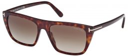 Gafas de Sol - Tom Ford - ASLAN FT1175 - 52B  DARK HAVANA // GREY GRADIENT