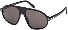 Gafas de Sol - Tom Ford - EROL FT1178 - 01A  SHINY BLACK // GREY