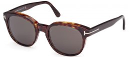 Gafas de Sol - Tom Ford - MERT FT1180 - 52A  DARK HAVANA // GREY