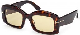 Gafas de Sol - Tom Ford - VENETIA FT1218 - 52E  DARK HAVANA // YELLOW PHOTOCHROMATIC