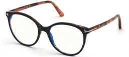 Monturas - Tom Ford - FT5742-B - 005  BLACK HAVANA