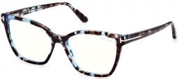 Monturas - Tom Ford - FT5812-B - 055  HAVANA BLUE