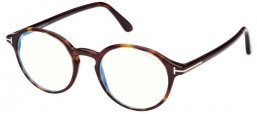 Monturas - Tom Ford - FT5867-B - 052  DARK HAVANA