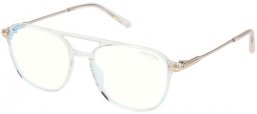 Monturas - Tom Ford - FT5874-B - 026  CRYSTAL