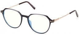 Monturas - Tom Ford - FT5875-B - 020  SHINY GREY