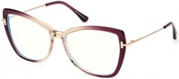 Lunettes de vue - Tom Ford - FT5882-B - 083  VIOLET GOLD