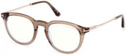 Monturas - Tom Ford - FT5905-B  - 045  SHINY LIGHT BROWN