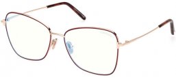 Monturas - Tom Ford - FT5906-B  - 069  SHINY BURGUNDY GOLD