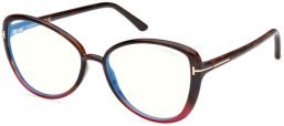 Monturas - Tom Ford - FT5907-B  - 055  HAVANA RED