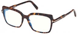 Monturas - Tom Ford - FT5947-B - 052  DARK HAVANA