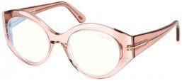 Monturas - Tom Ford - FT5950-B - 072  SHINY TRANSPARENT PINK