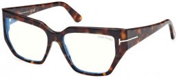 Monturas - Tom Ford - FT5951-B - 052  DARK HAVANA