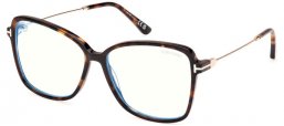 Monturas - Tom Ford - FT5953-B - 052  DARK HAVANA