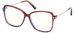 Monturas - Tom Ford - FT5953-B - 069  SHINY BORDEAUX