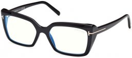 Monturas - Tom Ford - FT5991-B - 001  SHINY BLACK