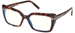 Monturas - Tom Ford - FT5991-B - 052  DARK HAVANA