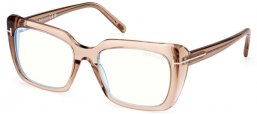 Monturas - Tom Ford - FT5992-B - 045  SHINY LIGHT BROWN