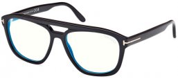 Frames - Tom Ford - FT6024-B - 001  SHINY BLACK