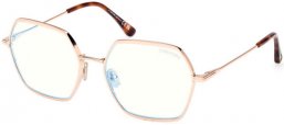 Frames - Tom Ford - FT6050-B - 028  SHINY ROSE GOLD