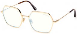 Frames - Tom Ford - FT6050-B - 030  SHINY GOLD