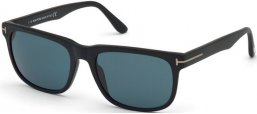 Gafas de Sol - Tom Ford - STEPHENSON FT0775 - 02N  MATTE BLACK // GREEN