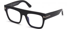 Gafas de Sol - Tom Ford - RENEE FT0847  - 001  SHINY BLACK // CLEAR