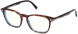 Monturas - Tom Ford - FT5960-B - 052  DARK HAVANA