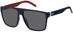 Gafas de Sol - Tommy Hilfiger - TH 1717/S - FLL (IR) MATTE BLUE // GREY