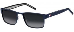 Gafas de Sol - Tommy Hilfiger - TH 1974/S - FLL (9O) MATTE BLUE // DARK GREY GRADIENT