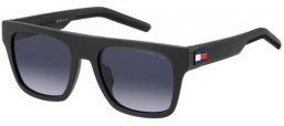 Gafas de Sol - Tommy Hilfiger - TH 1976/S - FRE (9O) MATTE GREY // DARK GREY GRADIENT