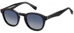 Gafas de Sol - Tommy Hilfiger - TH 2031/S - 807 (UY) BLACK // BLUE GRADIENT GREY