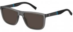 Gafas de Sol - Tommy Hilfiger - TH 2043/S - RIW (IR) MATTE GREY // GREY