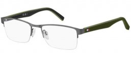 Monturas - Tommy Hilfiger - TH 2047 - R80 MATTE DARK RUTHENIUM