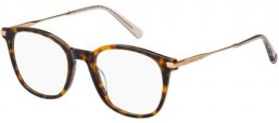 Lunettes de vue - Tommy Hilfiger - TH 2050 - 086 HAVANA