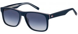 Lunettes de soleil - Tommy Hilfiger - TH 2073/S - PJP (08) BLUE // DARK BLUE GRADIENT