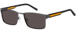 Gafas de Sol - Tommy Hilfiger - TH 2087/S - SVK (IR) MATTE RUTHENIUM BLACK // GREY