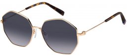 Gafas de Sol - Tommy Hilfiger - TH 2094/S - 000 (9O) ROSE GOLD // DARK GREY GRADIENT