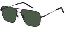 Gafas de Sol - Tommy Hilfiger - TH 2110/S - 003 (QT) MATTE BLACK // GREEN