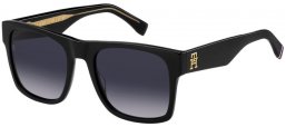 Gafas de Sol - Tommy Hilfiger - TH 2118/S - 807 (9O) BLACK // DARK GREY GRADIENT