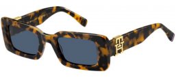 Gafas de Sol - Tommy Hilfiger - TH 2125/S - HJV (KU) HAVANA YELLOW // BLUE GREY