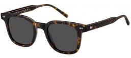 Gafas de Sol - Tommy Hilfiger - TH 2126/S - 086 (IR) HAVANA // GREY