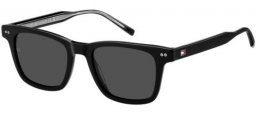 Gafas de Sol - Tommy Hilfiger - TH 2127/S - 807 (IR) BLACK // GREY