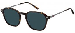 Gafas de Sol - Tommy Hilfiger - TH 2132/S - 086 (KU) HAVANA // BLUE