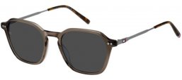 Gafas de Sol - Tommy Hilfiger - TH 2132/S - 09Q (IR) BROWN // GREY