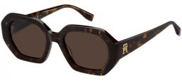 Gafas de Sol - Tommy Hilfiger - TH 2155/S - 086 (70) HAVANA // BROWN