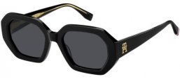 Gafas de Sol - Tommy Hilfiger - TH 2155/S - 807 (IR) BLACK // GREY