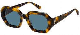 Gafas de Sol - Tommy Hilfiger - TH 2155/S - EPZ (KU) YELLOW HAVANA // BLUE